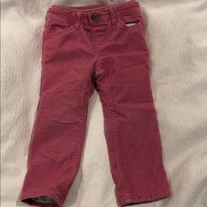 Gap 2T pink corduroy pants